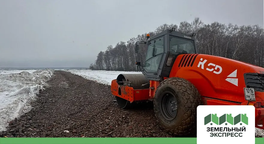 Продолжаются работы по обустройству внутрипоселковых дорог в поселке "Васнецово"
