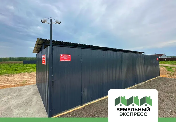 Завершены работы по монтажу контейнерной площадки в поселке "Репино"