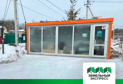 Установка офиса продаж в поселке "Шереметьевская Усадьба"