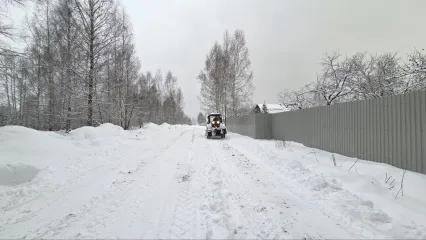 Расчистка дорог в «Каретном ряду»