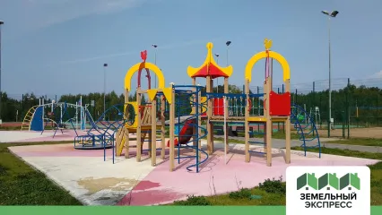 Детская площадка в Матчино Парк