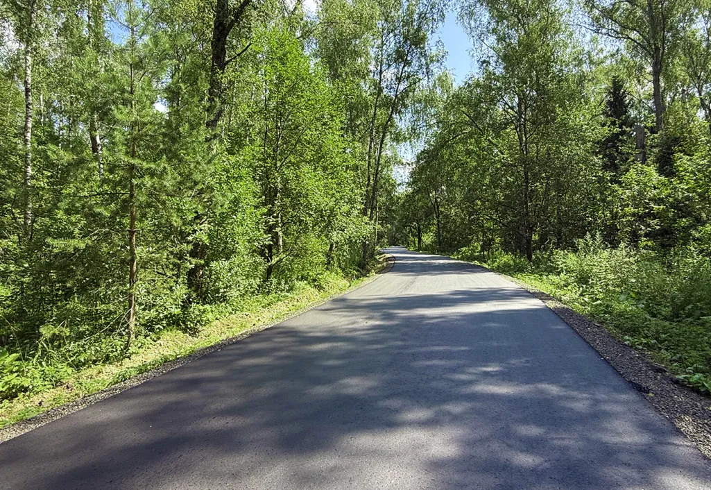 Асфальтирование подъездной дороги к КП «Мирный»