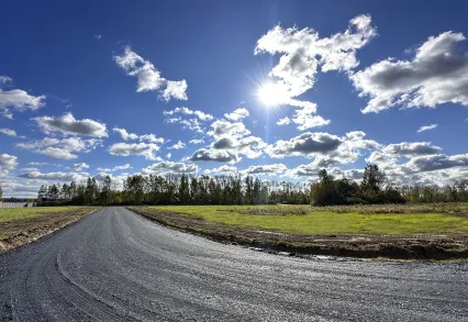 Укрепление дорожного покрытия «Технопарк Шахово»