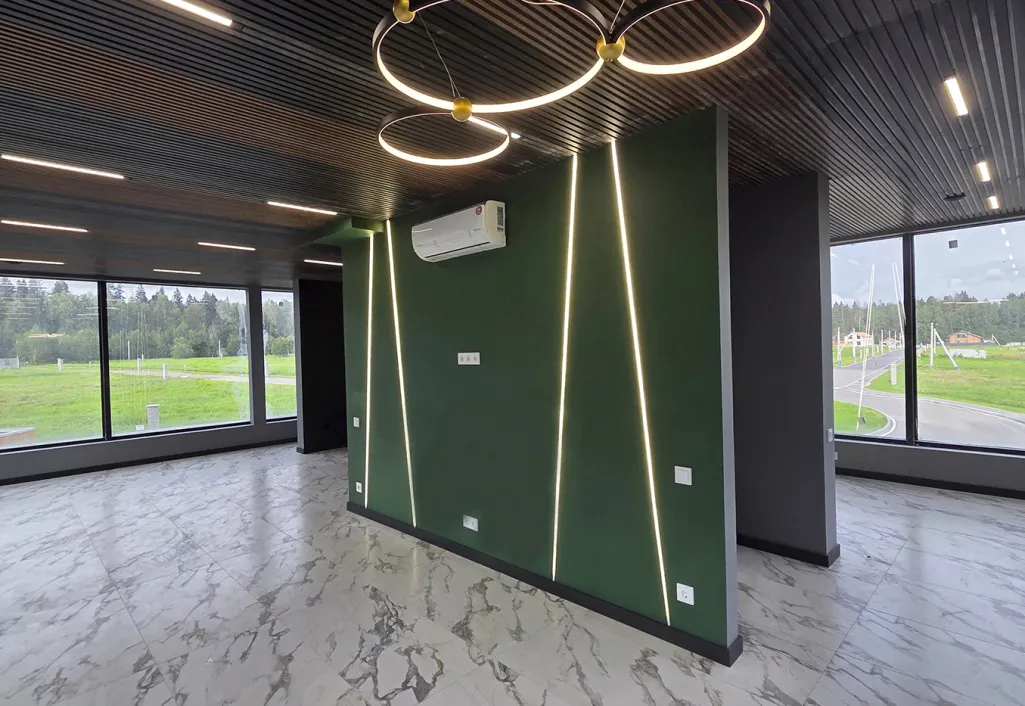 Отделочные работы в здании охраны и коворкинга в КП «Триумфальный»