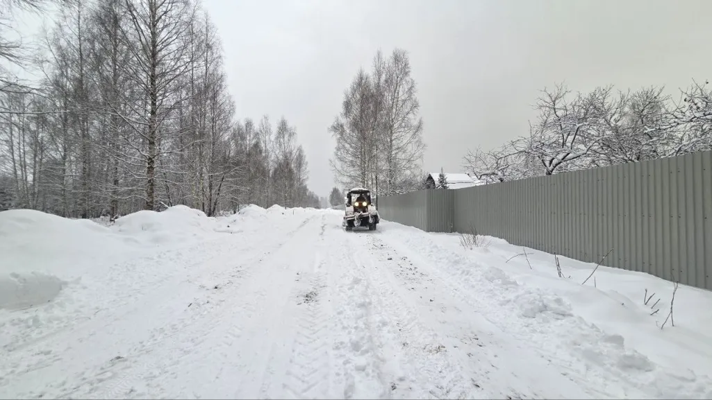 Расчистка дорог в «Каретном ряду»
