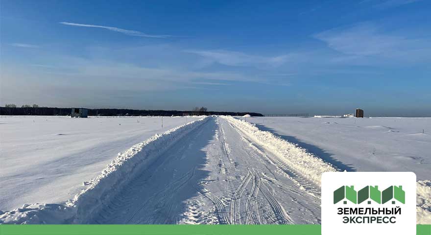 Чистка снега в поселках