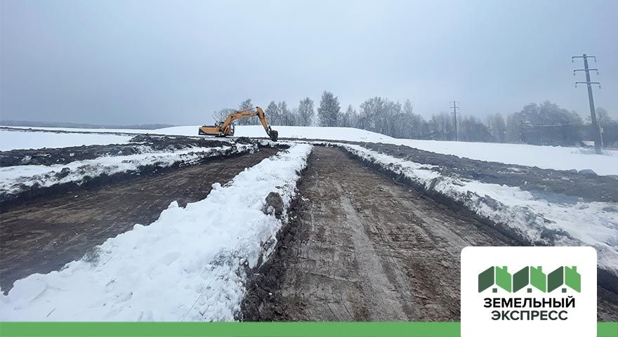 Подъездная дорога в поселке Минаево ИЖС