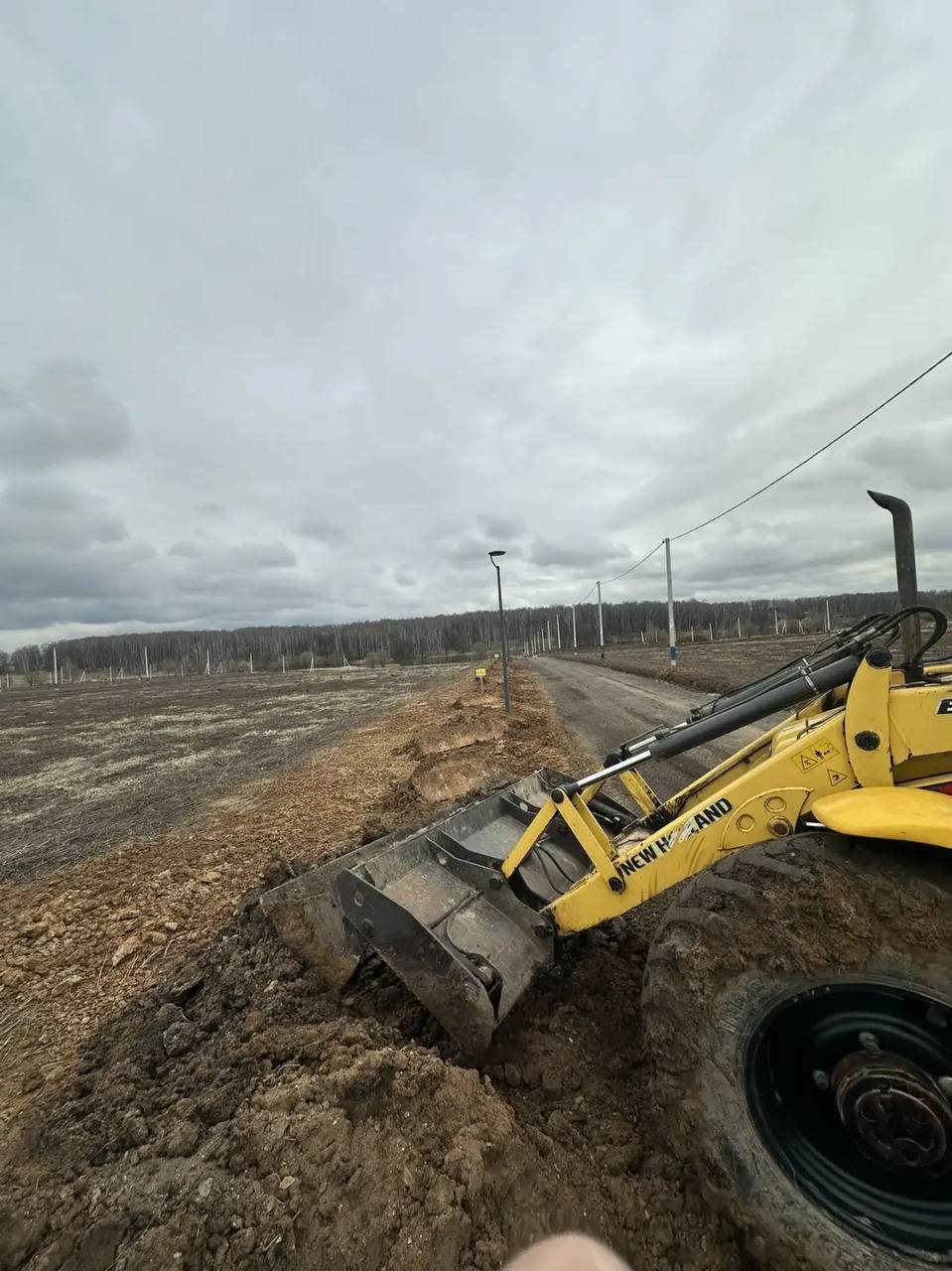 Активные работы по благоустройство в КП «Грибоедово»