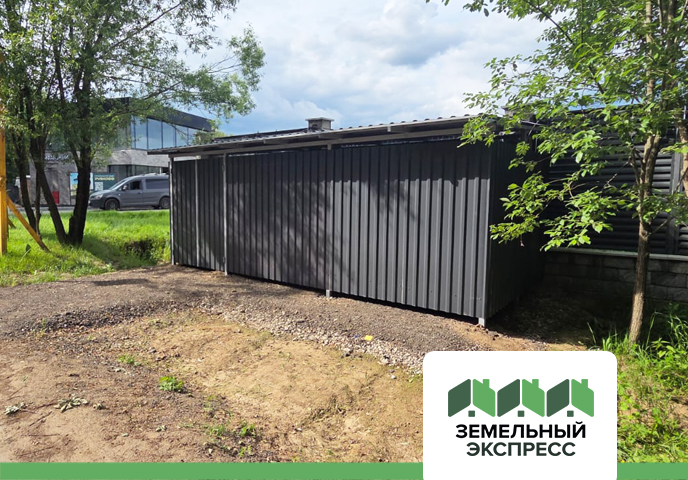 В КП "Триумфальный﻿" завершен монтаж контейнерной площадки