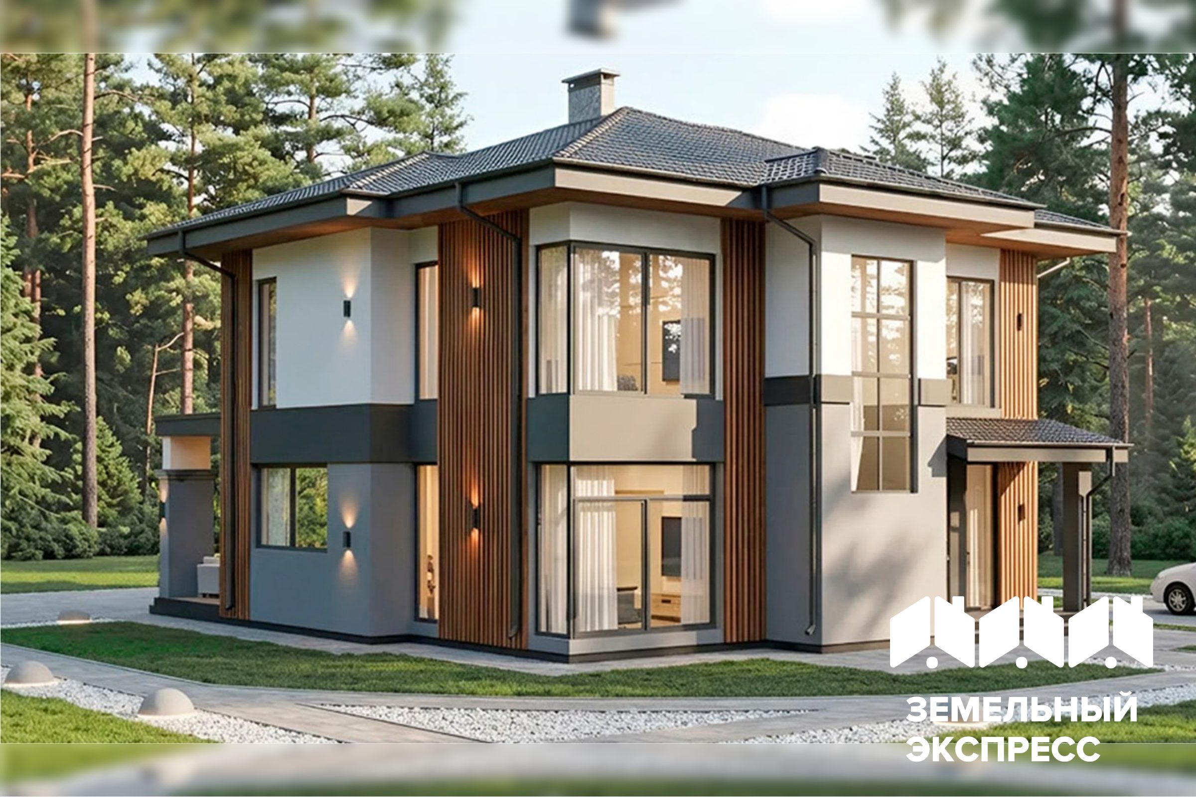 Двухэтажный дом «Виктори», 168 м²