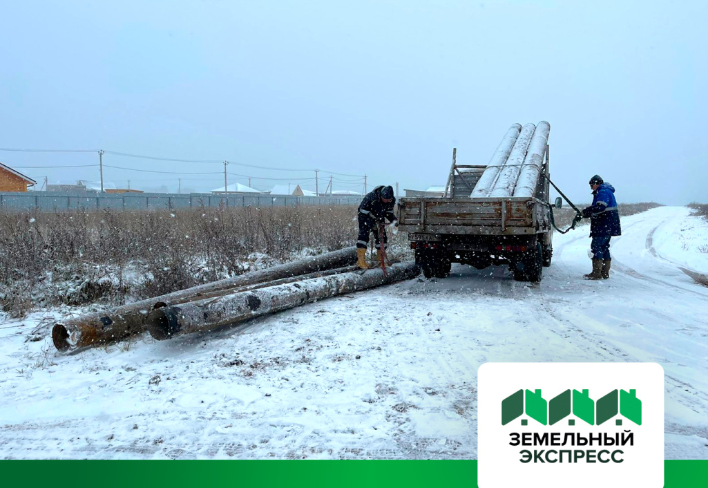 Продолжаются работы по обустройству дорожной сети в посёлке "Калина"