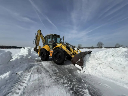 КП «Новое Растуново»: завершена уборка снега