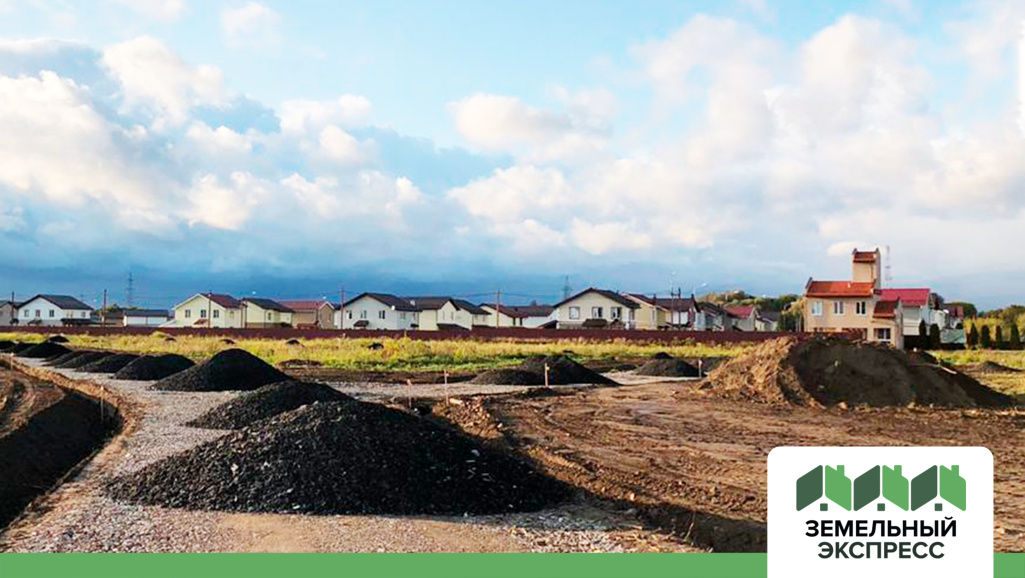 Дорожные работы в поселке "Новый"