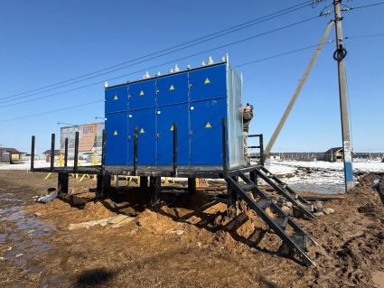 КП «Грибоедово»: продолжаются работы по электрофикации