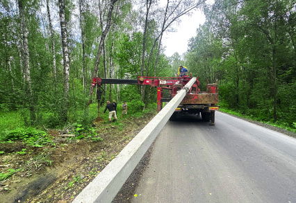 Светлое будущее КП «Мирный»: благоустройство подъездной дороги