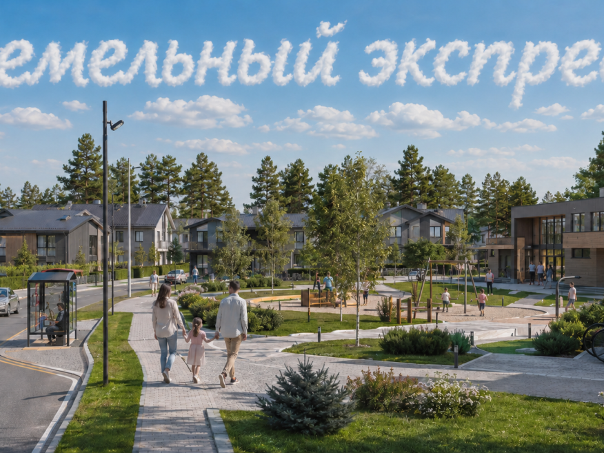 Преимущества коттеджных поселков в Домодедовском районе: земельный участок ИЖС