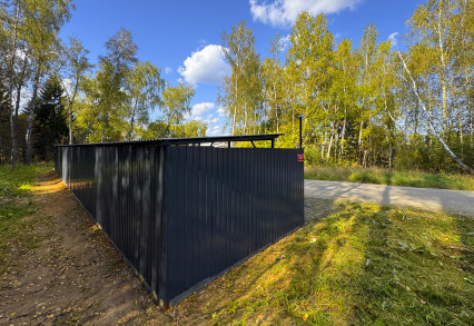 Благоустройство «Земляничной поляны»: новая контейнерная площадка