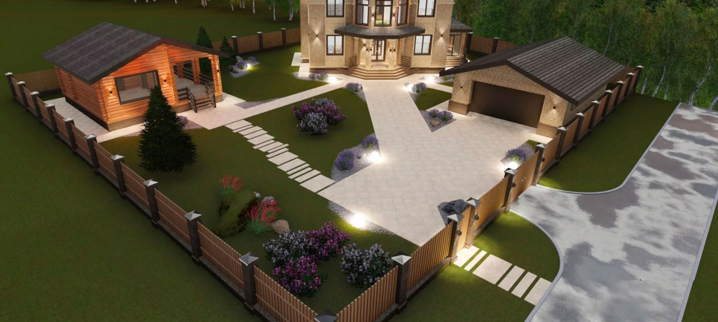 Как расположить строения на участке: правильная планировка участка