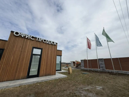 КП «Артёмово ИЖС»: установлены стильные флагштоки!