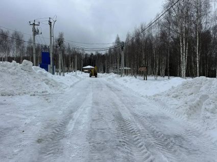 КП «Лесной Остров»: дороги расчищены