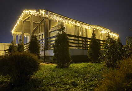 Сказочная атмосфера в коттеджном посёлке «Бунино»