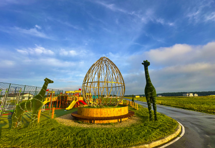 КП «Новое Растуново»: территория посёлка приобрела ухоженный вид