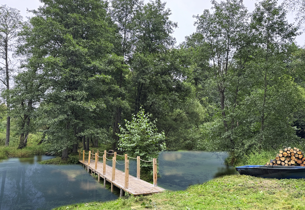 «КП Династия»: благоустройство пешеходной зоны в районе моста