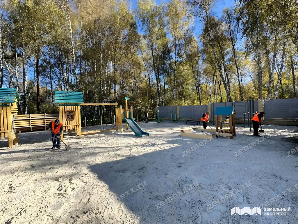 КП «Лесной Остров»: обновление детской игровой зоны