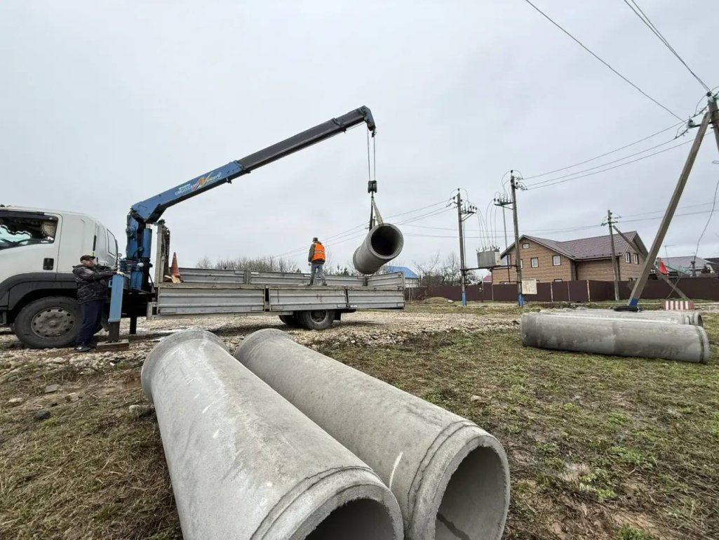 КП «Станционный ИЖС»: началось строительство съезда
