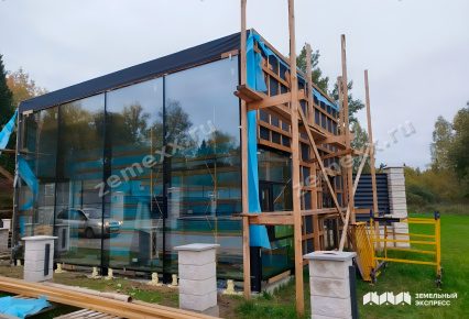 КП «Астра»: панорамные остекление КПП